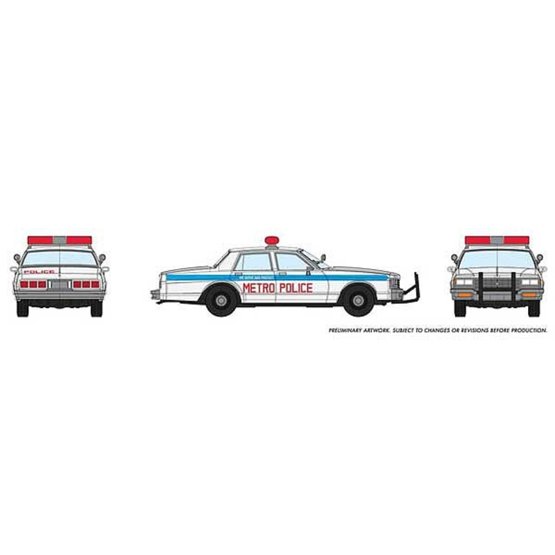 Ho’80 Impala  Metro Police Sedan