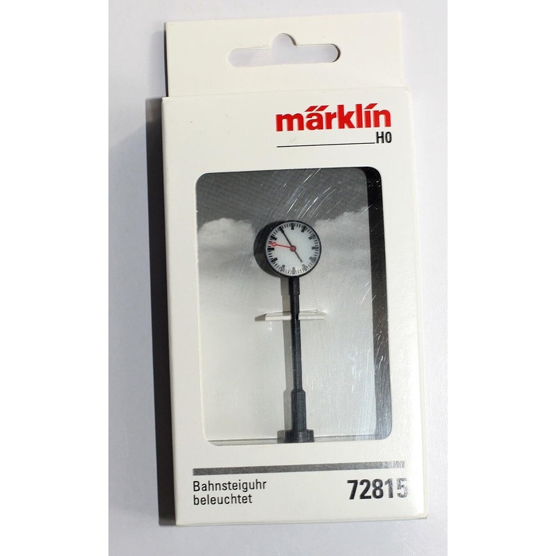 Illuminated Station Platform Clock