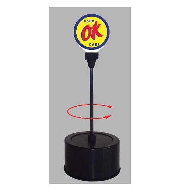 OK ROTATING SIGN