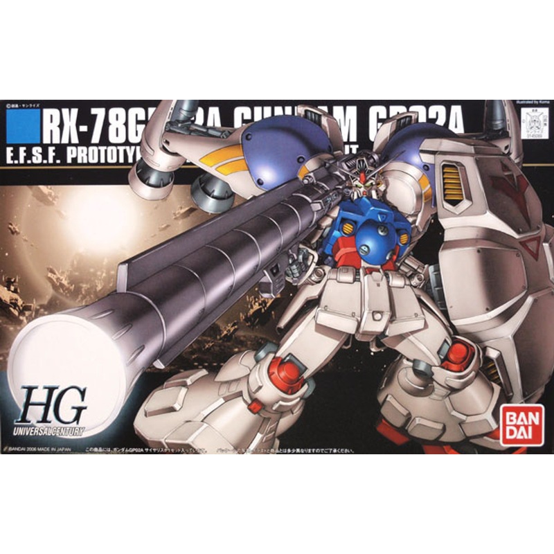 Bandai HGUC 066 Gundam RX-78GP02A GP02A 1/144 Scale Kit