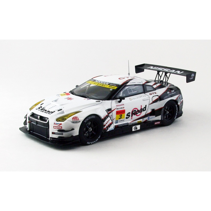 Ebbro 44926 S Road NDDP GT-R SUPER GT300 2013 No.3 1/43 Scale