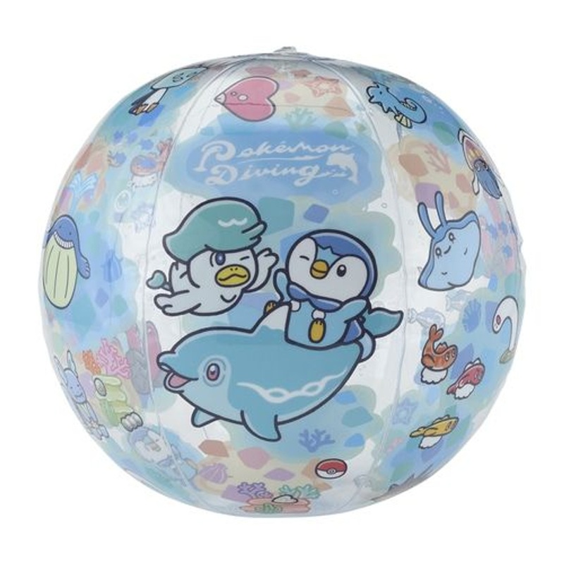 Pokemon Center Original Inflatable Beach Ball – Pokemon Diving