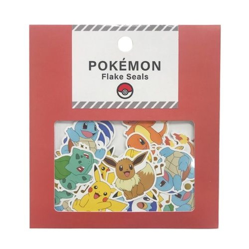 Pokemon Center Original Pokemon Flake Sticker Assorted