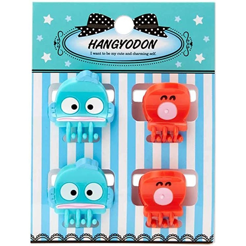 Sanrio Hair Clip Set Hangyodon