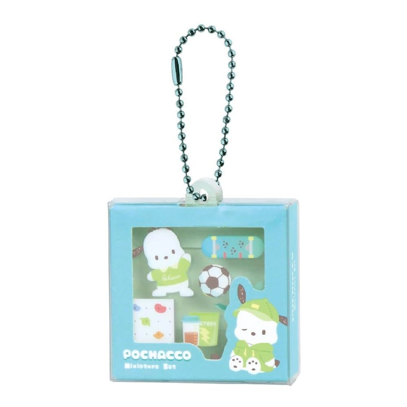 T’s Factory Sanrio Package Style Miniature Keychain Pochacco
