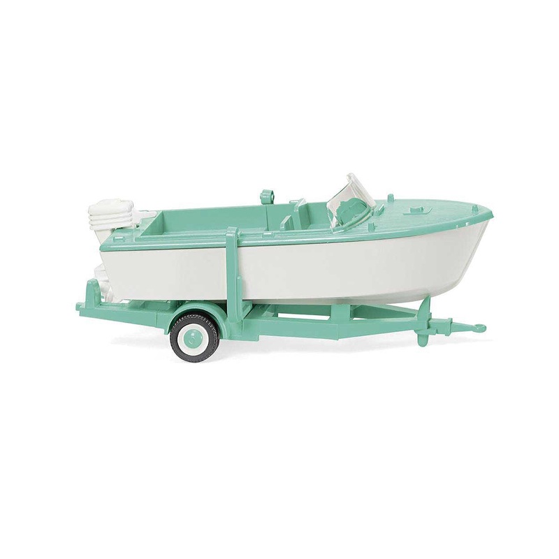 Trailer Mount Motor Boat