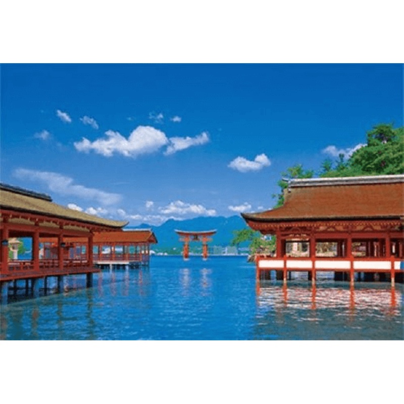 Yanoman Jigsaw Puzzle 01-2049 Itsukushima Shrine (108 L-Pieces)