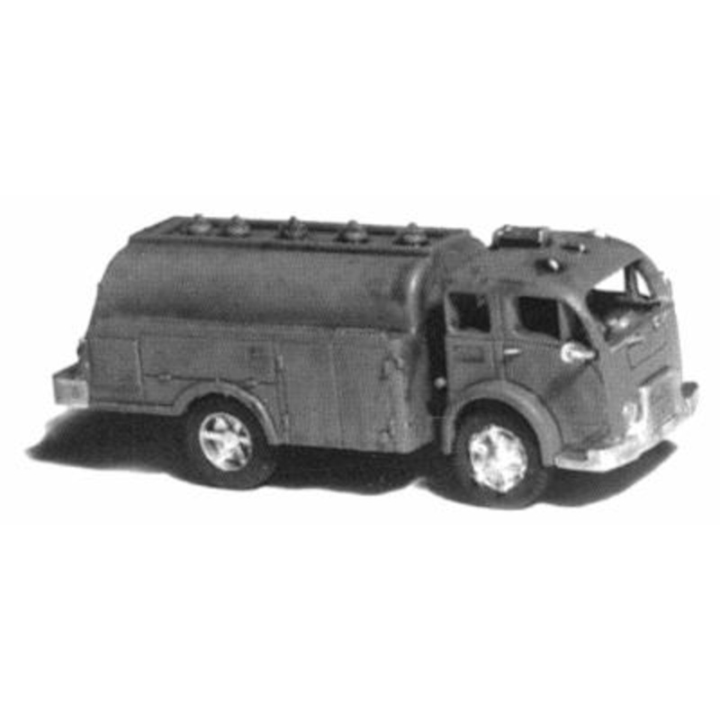 1950s Fuel Delivery Tank Truck (Unpainted Metal Kit)