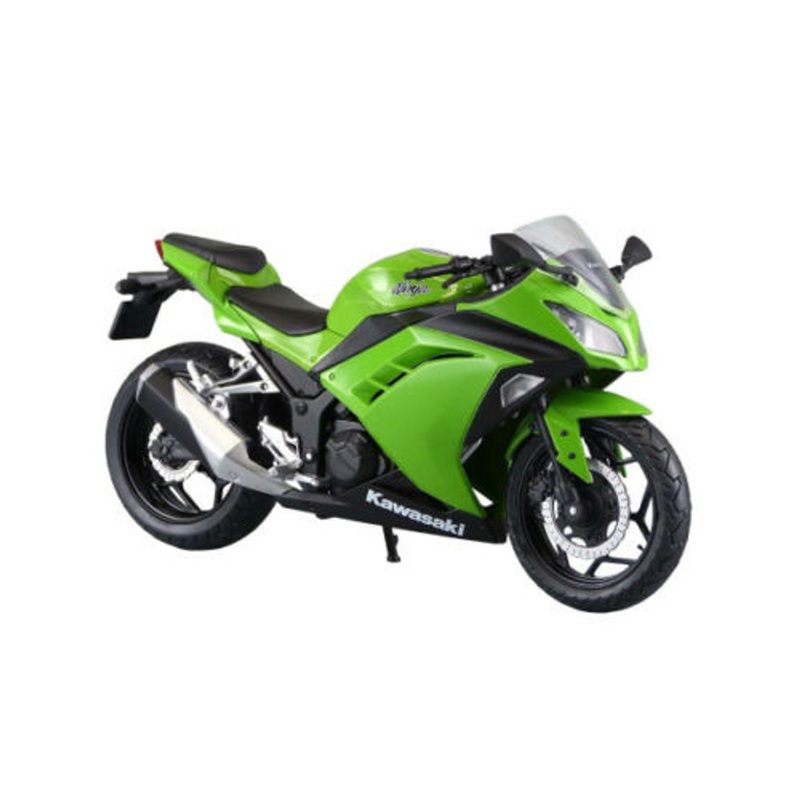 Aoshima Skynet 80931 kawasaki Ninja250 Lime Green 1/12 Scale