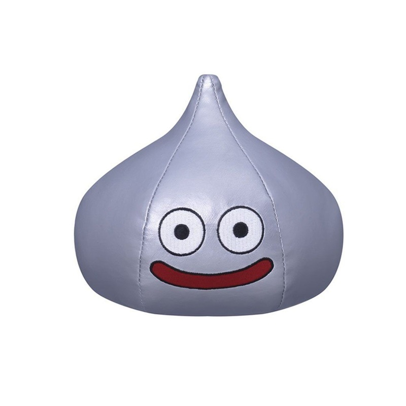 Square Enix Dragon Quest Smile Slime Plush: Metal Slime (M Size)