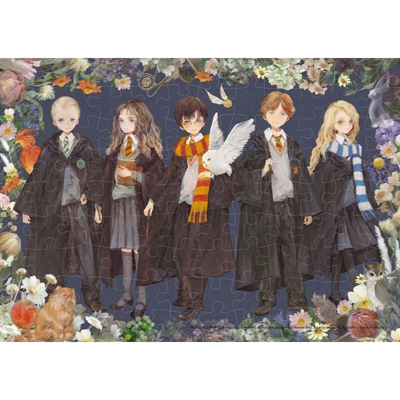 Tenyo B108-827 Jigsaw Puzzle Harry Potter Wizards and Magical Creatures (108 Pieces)