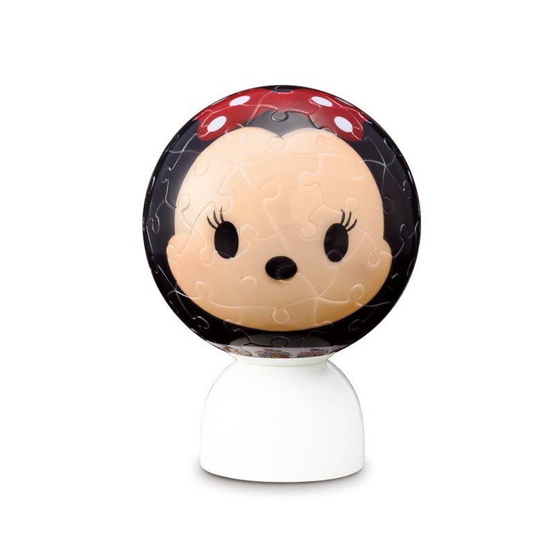 Yanoman 3D LED Lantern Puzzle 2003-458 Disney Tsum Tsum Minnie Mouse (60 Pieces)
