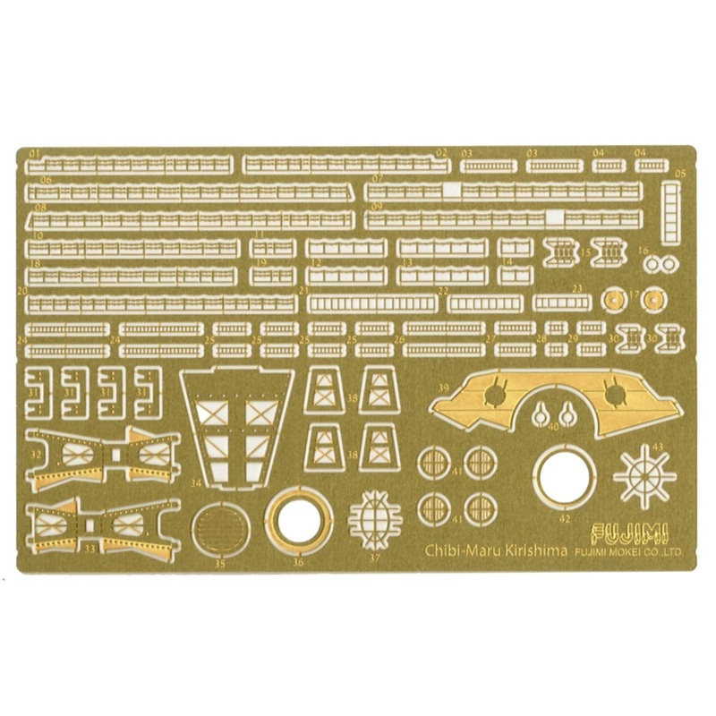 Fujimi TK 114675 Photo Etched Parts Chibi-maru Kantai Battleship Kirishima