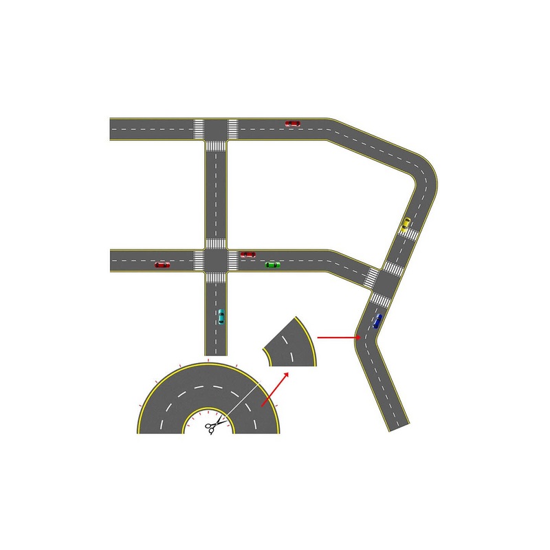 HO UV PVC ASPHALT ROAD ST