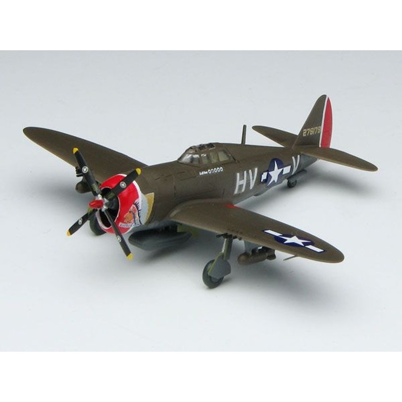 Platz 1/144 P-47D Thunderbolt Razorback (2 Aircraft Set) Plastic Model