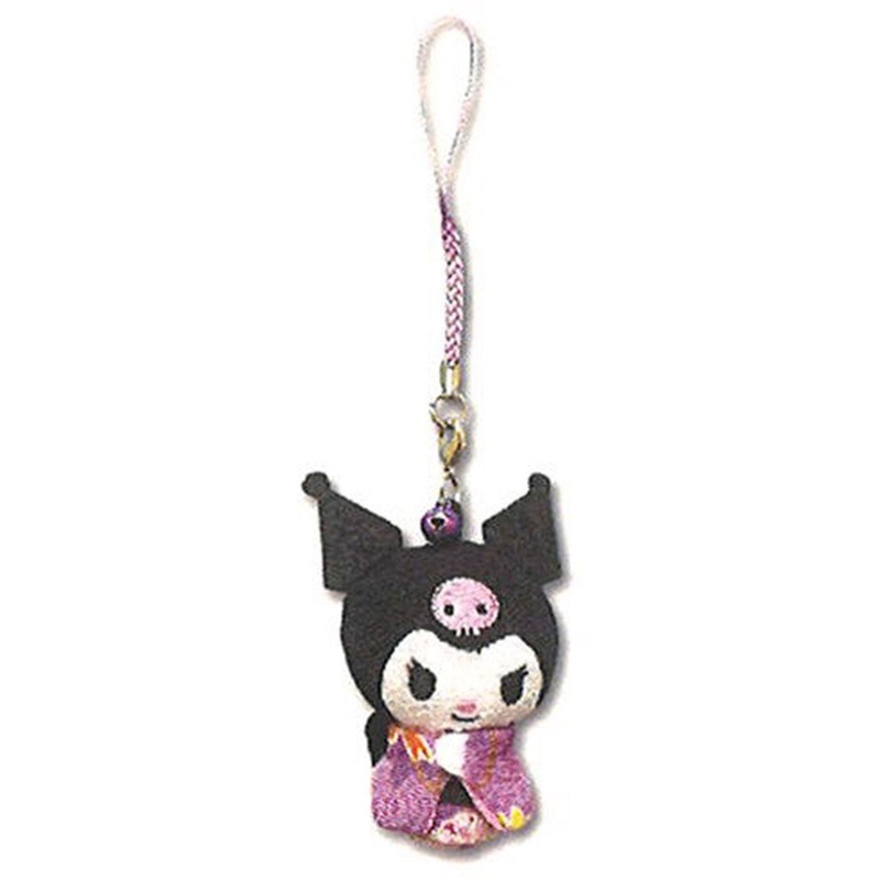 Sanrio C Kimono Mascot Netsuke Kuromi