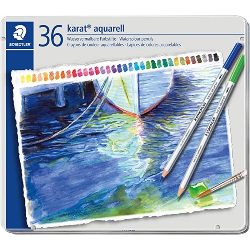 Staedtler Watercolor Pencil 36 Colors Karat Aquarell