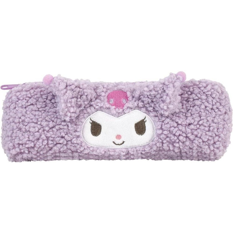 T’s Factory Sanrio Fluffy Pen Pouch Kuromi