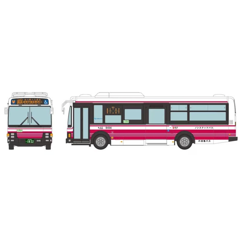 Tomytec The Bus Collection JH056 Odakyu Bus (Tokyo/Kanagawa) (HO scale)