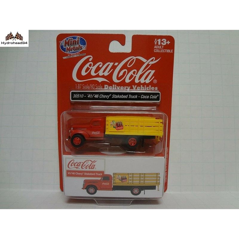 1941-1946 Chevy Stakebed Truck Coca Cola