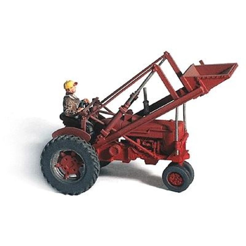 1950s ”Red” Super M-TA Farm Tractor (Unpainted Metal Kit)