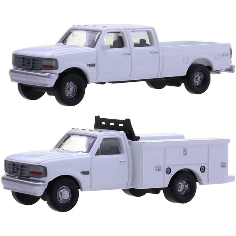 1992 Ford F-250/F-350 Set White Unmarked