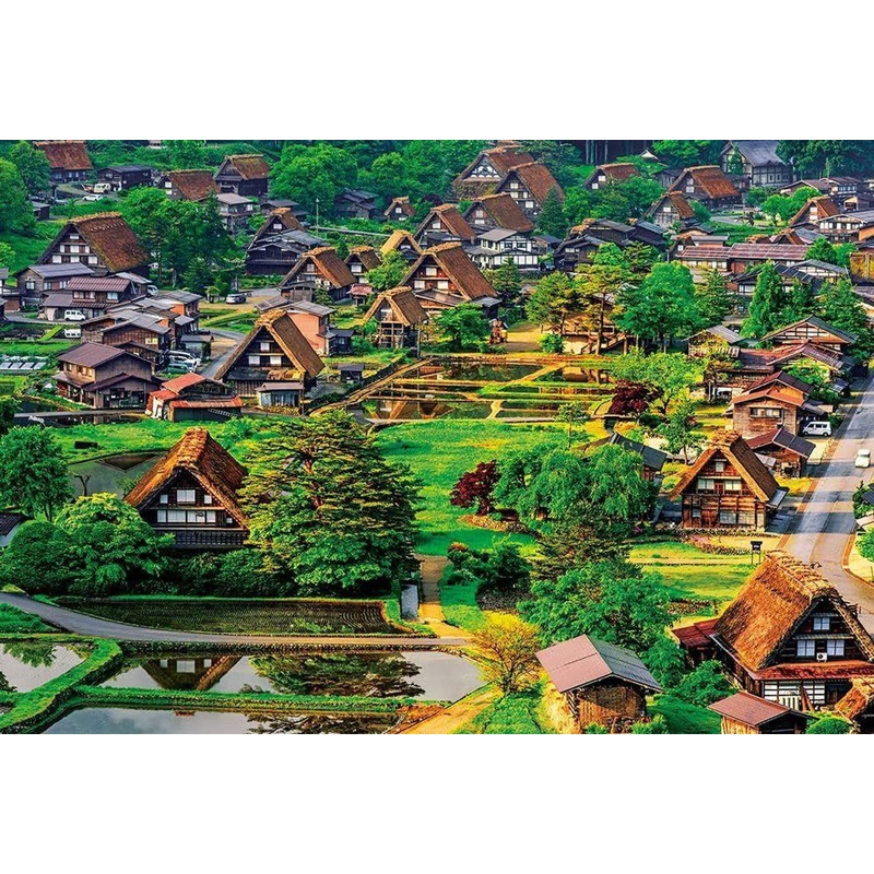 Beverly 1000-023 Jigsaw Puzzle Shirakawa-go (1000 Pieces)
