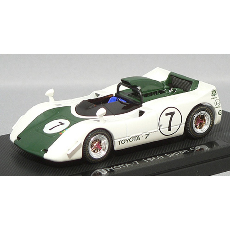 Ebbro 43667 Toyota 7 Japanese GP 1969 No.7 (White/Green) 1/43 Scale