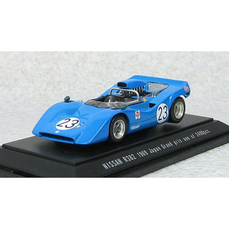 Ebbro 44725 Nissan R382 Japan Grand Prix 1969 #23 (Blue) 1/43 Scale