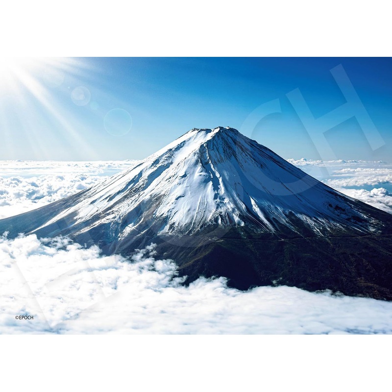 Jigsaw Puzzle The Splendidly Shining Mount Fuji (108 Pieces)