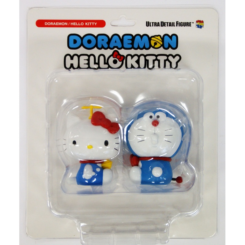 Medicom UDF-269 Ultra Detail Figure Doraemon X Hello Kitty 2 Pack