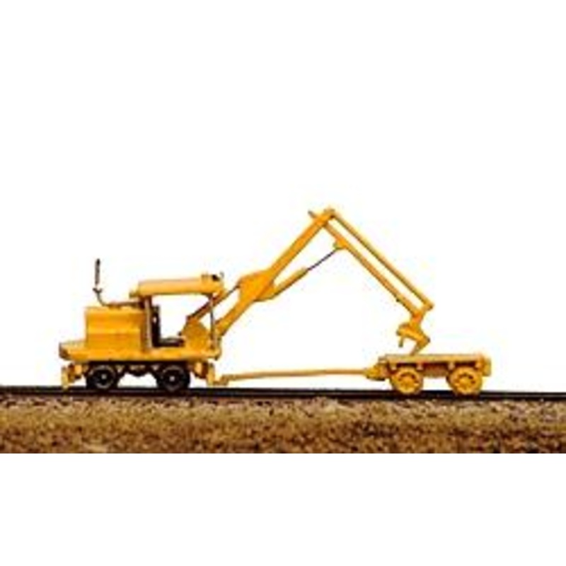 MOW Vehicles Kershaw Tie Crane & Tie Cart