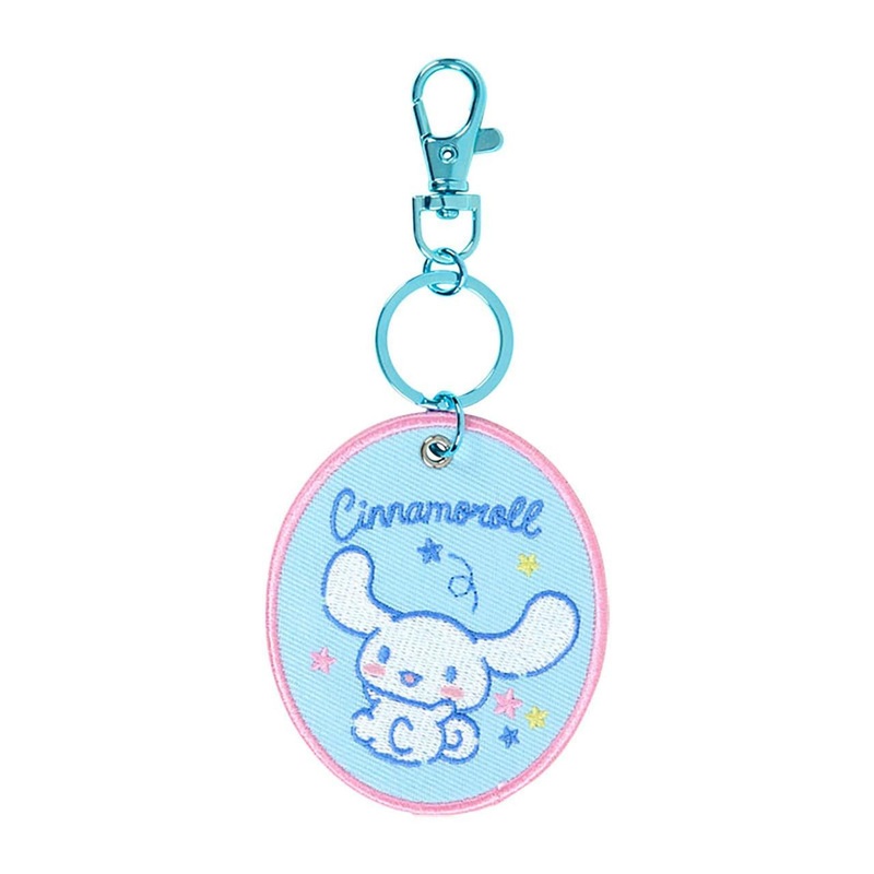 Sanrio Embroidered Patch Keychain (Character Award First Edition) Cinnamoroll