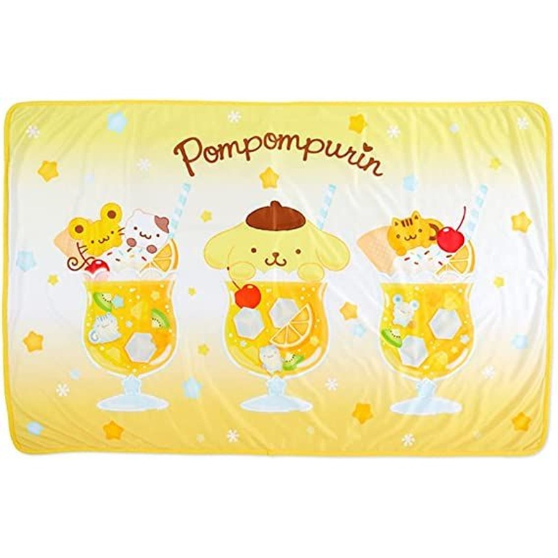 Sanrio Pocket Blanket – Pom Pom Purin Fresh Summer