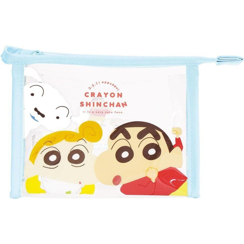 T’s Factory Crayon Shin-chan Fuchi-Iro Pouch A Pu Pu!