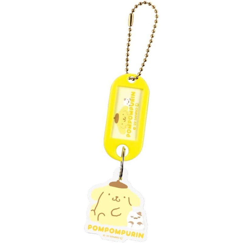 T’s Factory Sanrio Name Tag Key Holder Pom Pom Purin