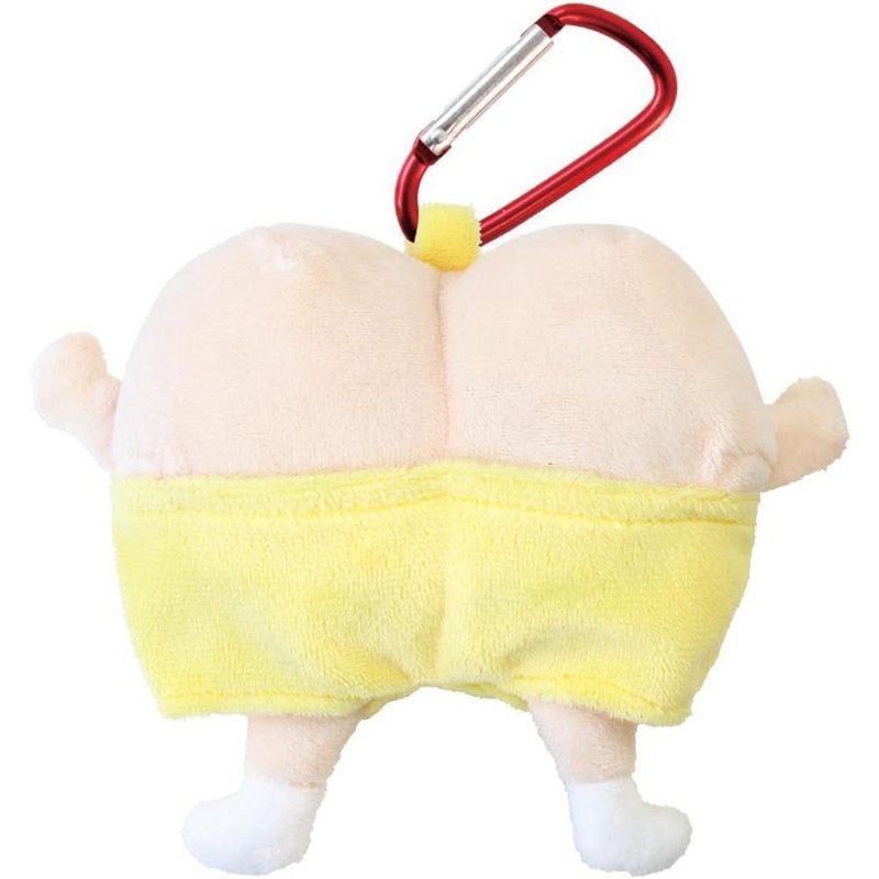 T’s Factory Shinchan Carabiner-Attached Plush Zipper Mascot Only Butt