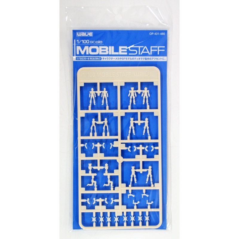 Wave Option System OP431 Mobile Staff 1/100 Scale