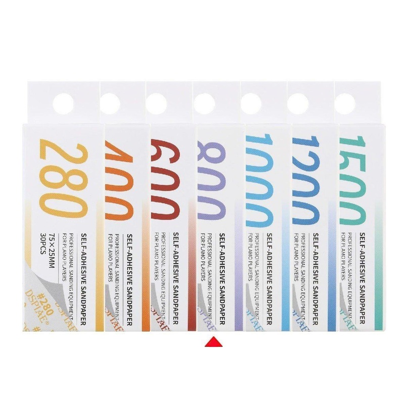 XSP-800 Adhesive Sandpaper #800 (30 Sheets)