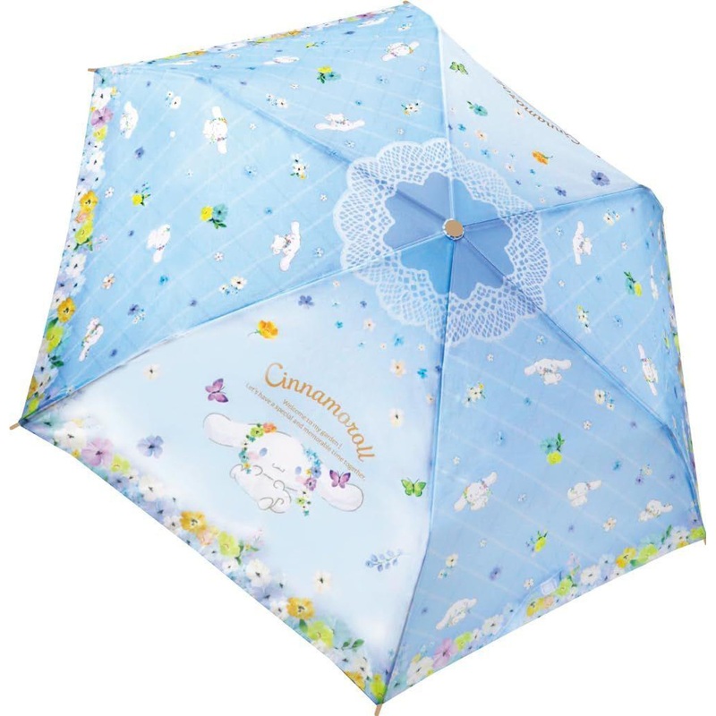 J’s Planning Sanrio Cinnamoroll Flower Lace Folding Umbrella