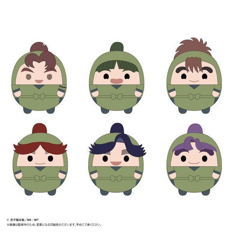 Max Limited Nintama Rantaro: Fuwakororin – Plush Mascot Collection Vol.4 (6 Packs Box)