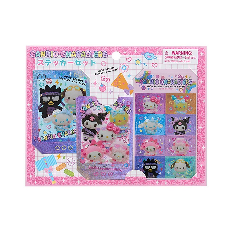 Sanrio Character Sticker Set (Sanrio Gakuen Kirameki Festival)