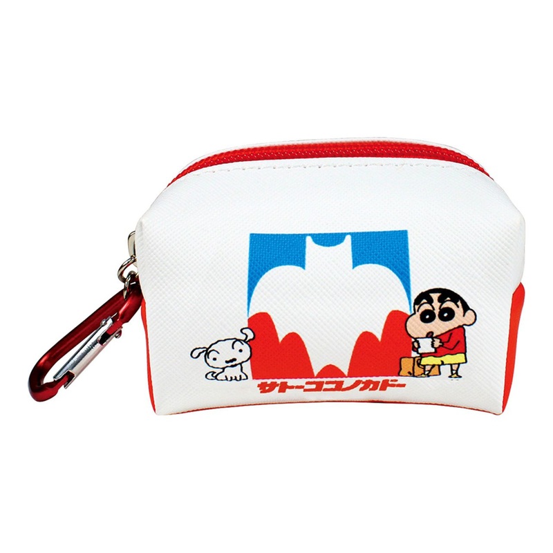 T’s Factory Mini Pouch with Carabiner Crayon Shin-chan Sato Kokonokado