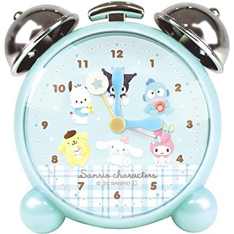 T’s Factory Sanrio Twin Bell Alarm Clock Blue
