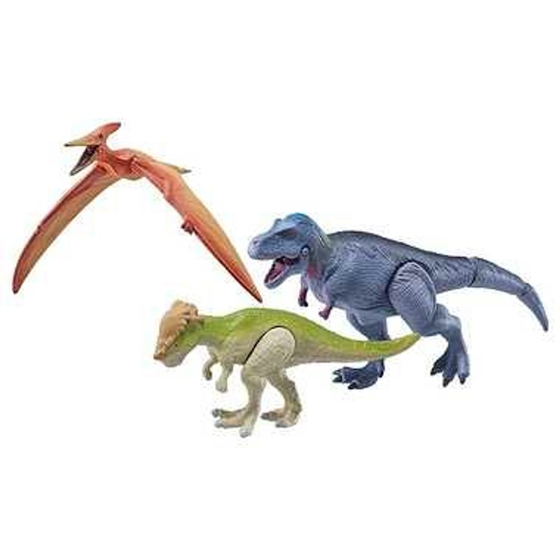 Takara Tomy Ania Popular Dinosaur on Land and Air Set
