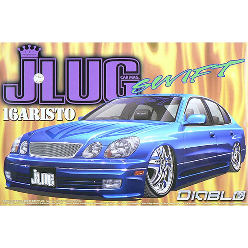 Aoshima 49945 Toyota Aristo J-LUG Swift Design 1/24 Scale Kit