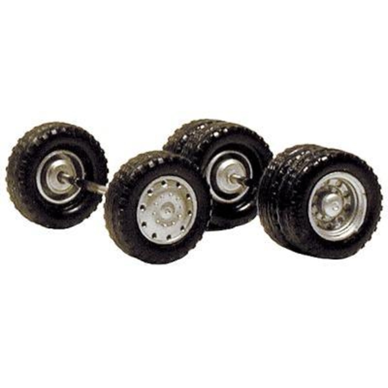 Budd Truck Wheels 2 Front Single & 10 Rear Duals