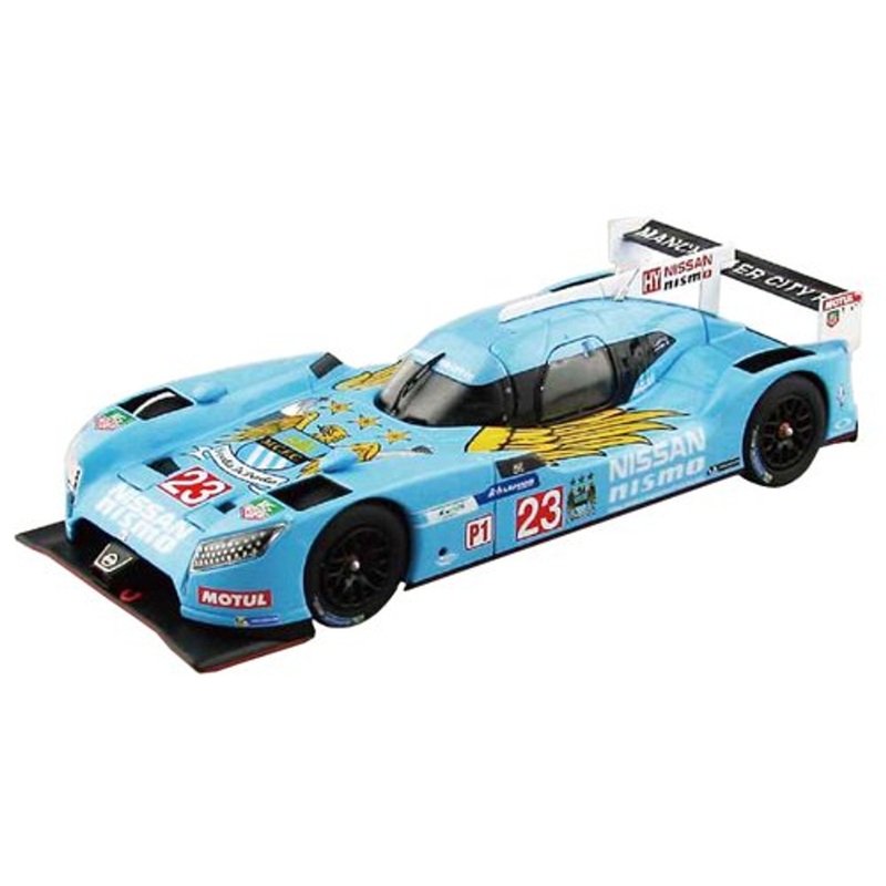 Ebbro 45251 NISSAN GT-R LM NISMO 2015 Manchester City FC Blue 1/43 Scale