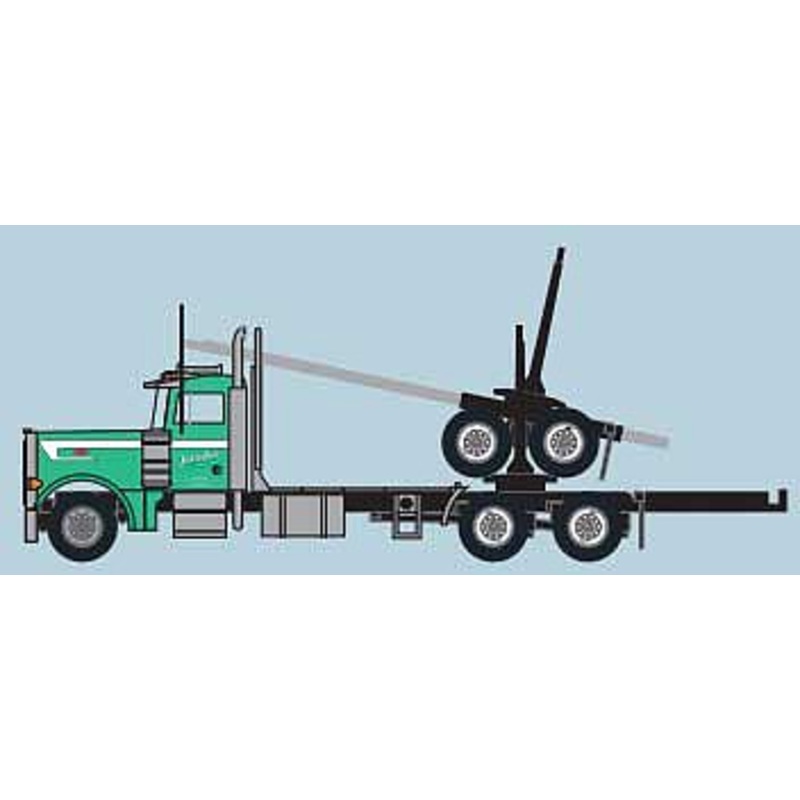 Peterbilt 379 green/white – N-Scale