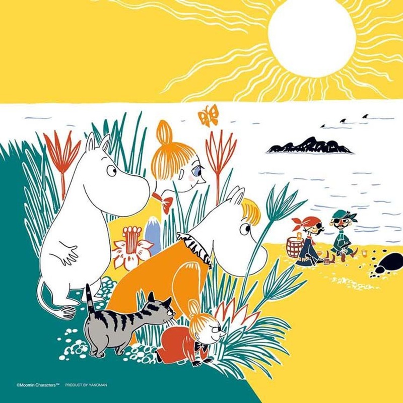 Yanoman 36-04 Jigsaw Puzzle Moomins Pirates ( Square Puzzle) (306 Pieces)